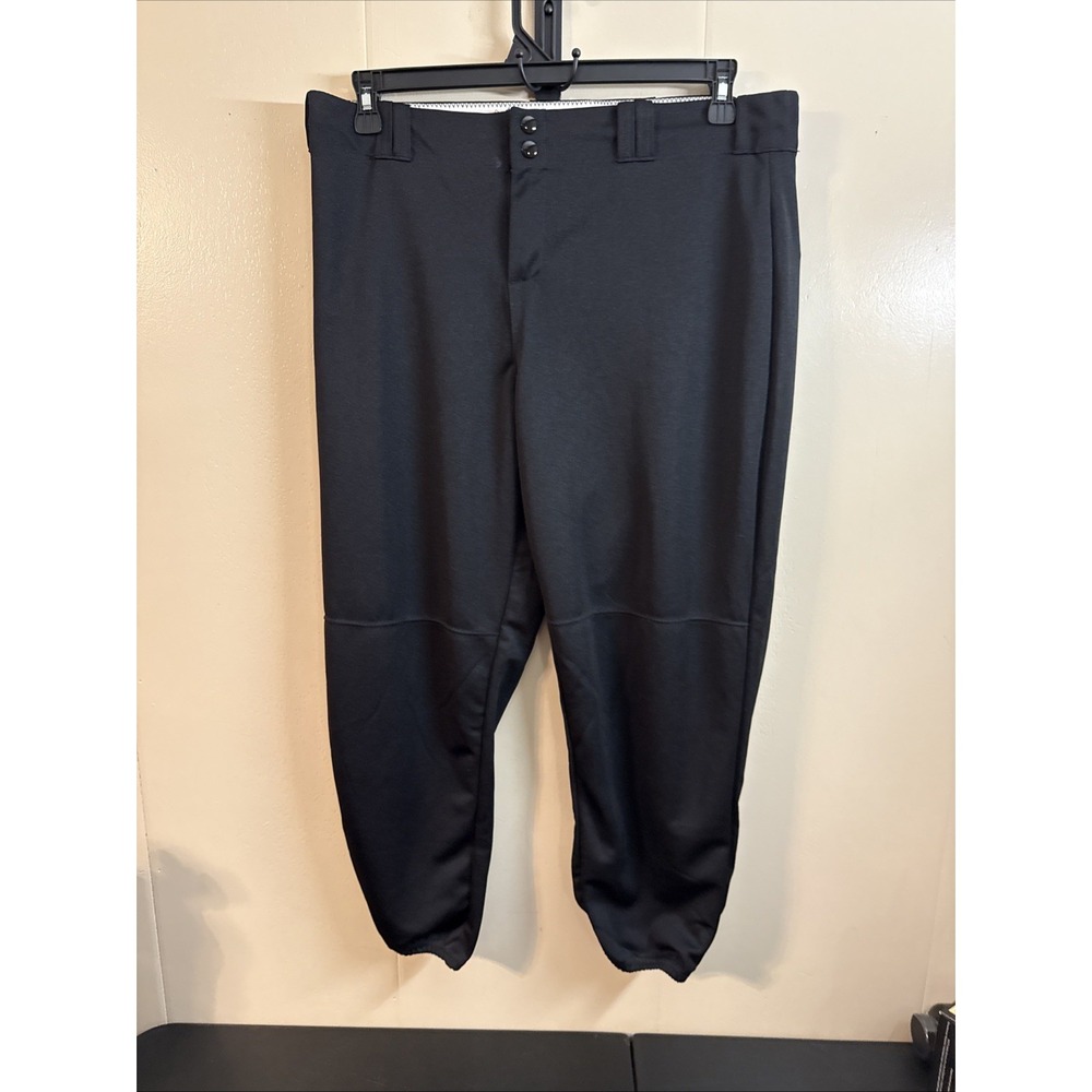 Alleson Athletic Baseball Softball Pants Size 2xl Black